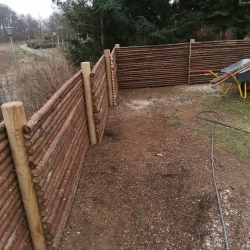 Opsætning af hegn i Vejen