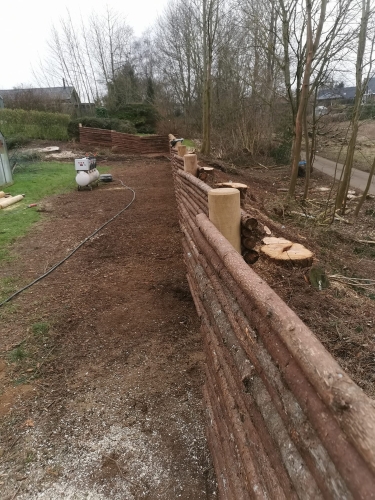 Opsætning af hegn i Kolding