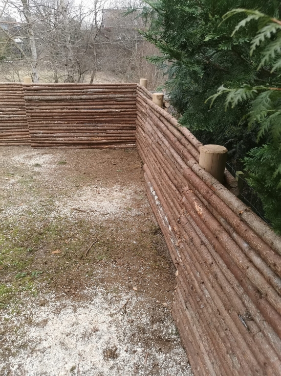 Opsætning af hegn i Vamdrup